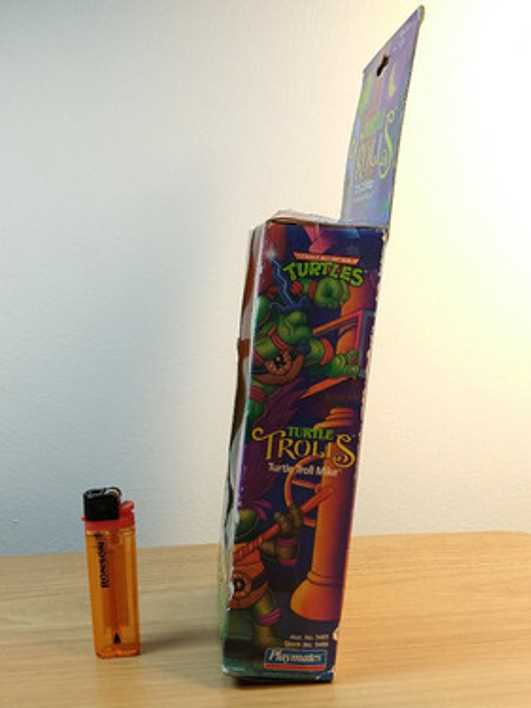 Turtle Troll Mike 1993 Tmnt ! Michelangelo Tortugas Ninja 8