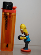 Homer 2005 Tomy Simpsons Mini Bobble Head - Miniatura 3