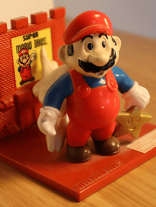 Super Mario Bros Trophy 1988 Blooper Chase Hasbro Nintendo