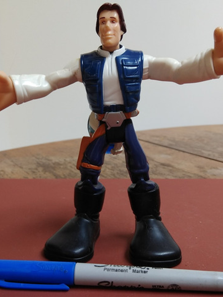 Han Solo 2005 Star Wars Hasbro Playskool 4