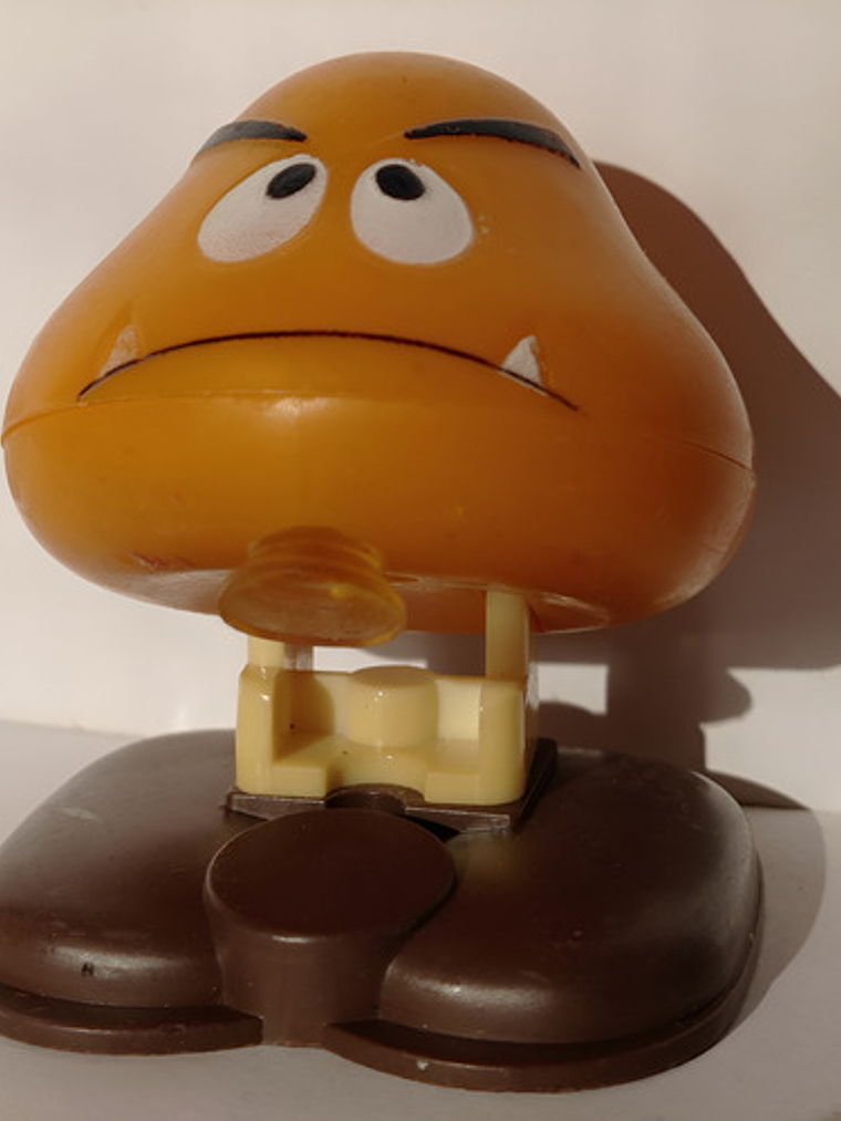 Goomba 1989 Figura Mini Nintendo Applause Mario Bros 1