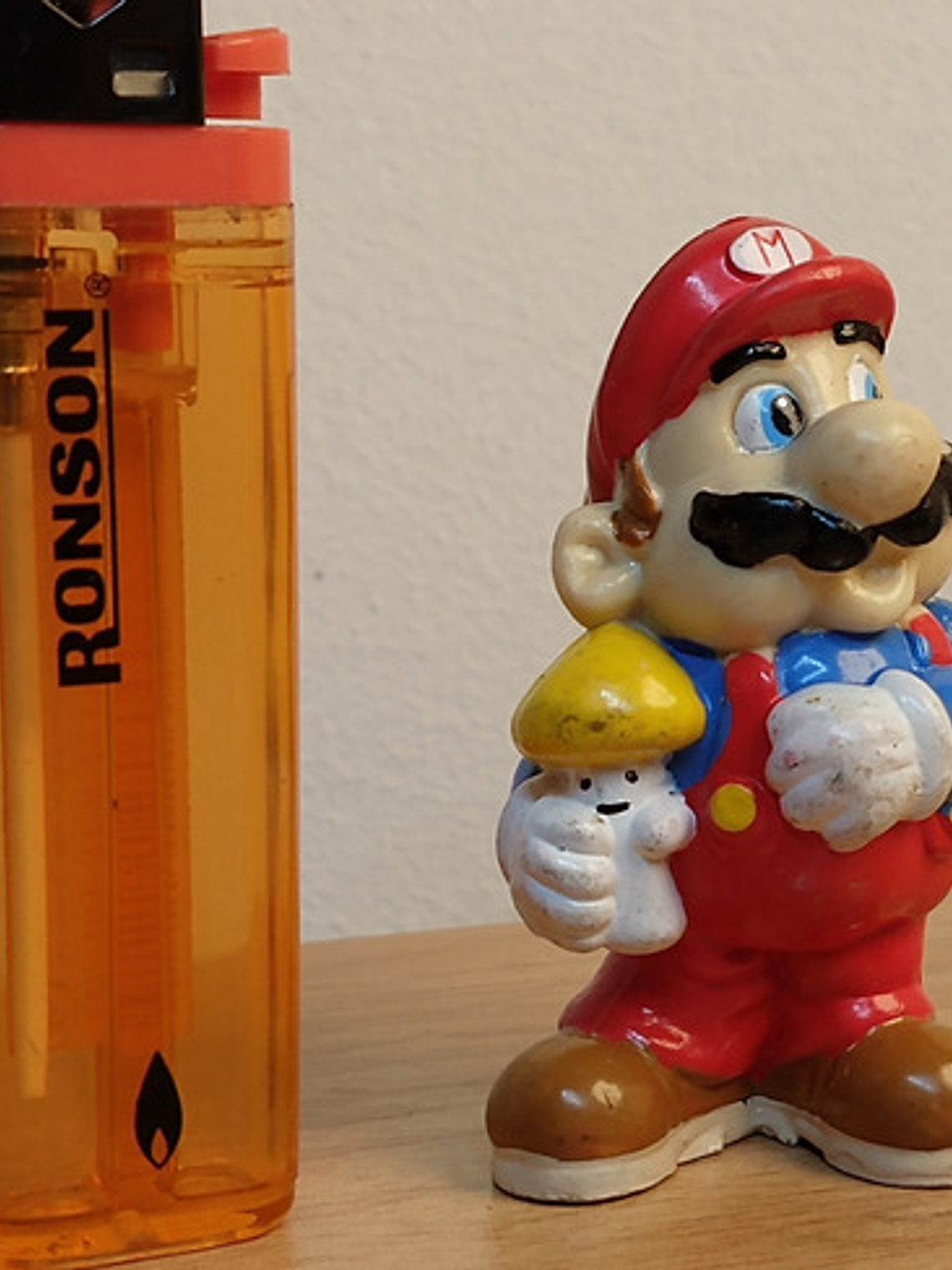 Mario Bros With Mushroom 1989 Figura Mini Nintendo Applause 4