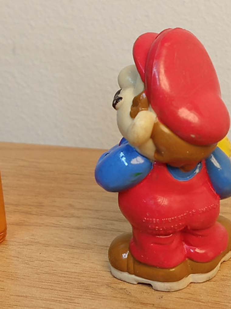 Mario Bros With Mushroom 1989 Figura Mini Nintendo Applause 9