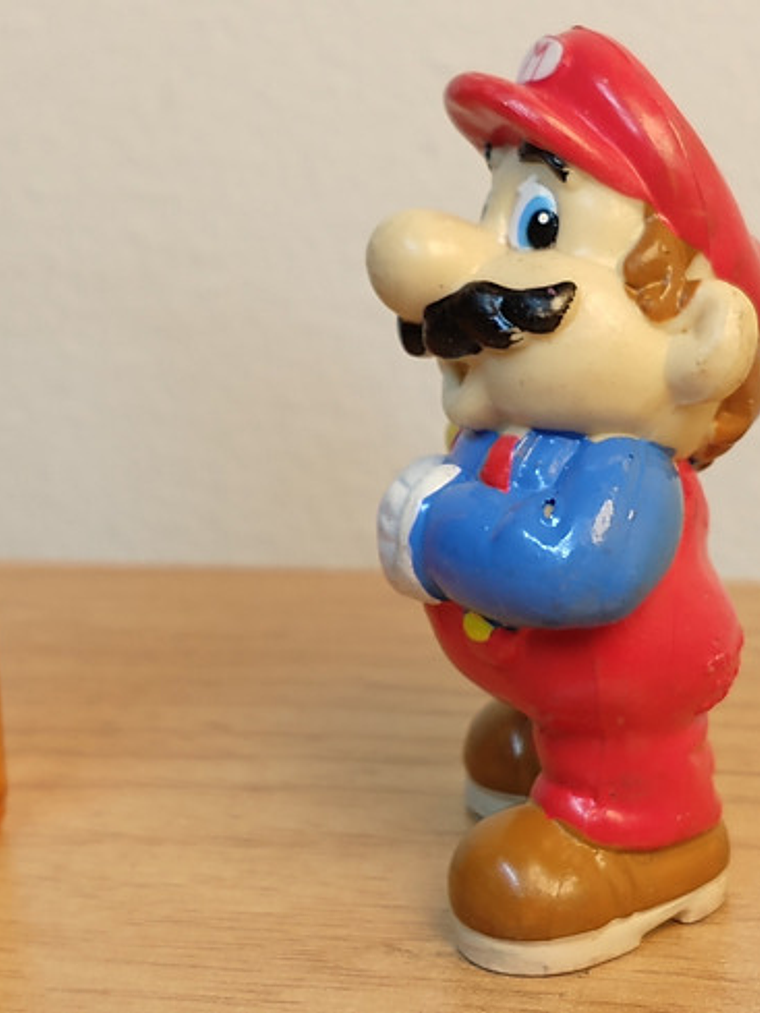 Mario Bros With Mushroom 1989 Figura Mini Nintendo Applause 10