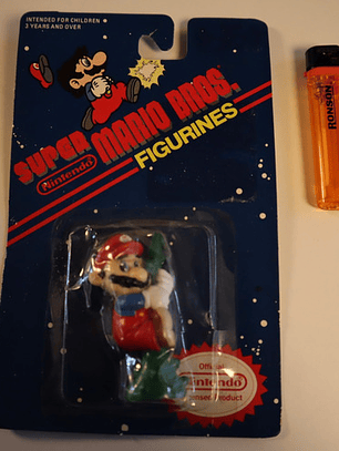 Mario Bros With Beanstalk 1989 Applause Nintendo Figura Mini