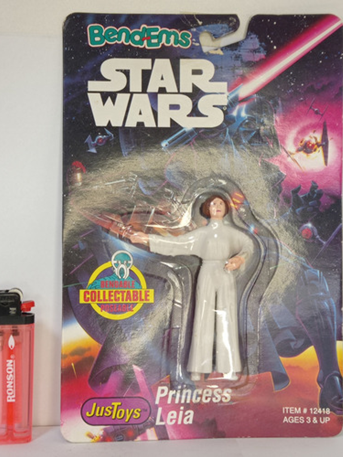 Princess Leia 1993 Star Wars Just Toys Bend Ems 2