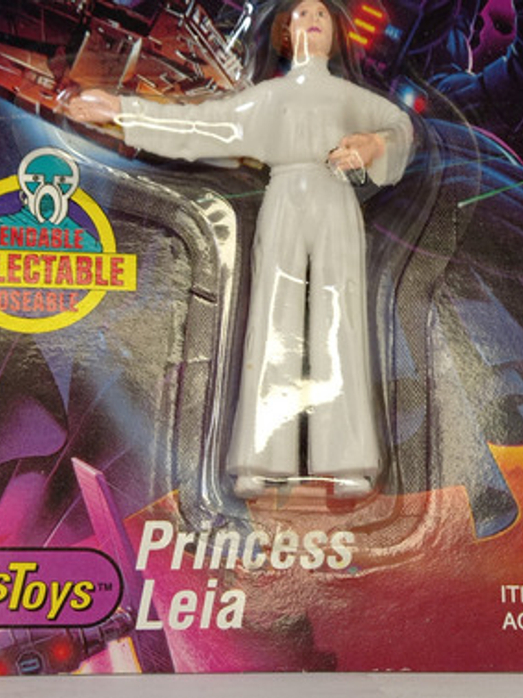 Princess Leia 1993 Star Wars Just Toys Bend Ems 5