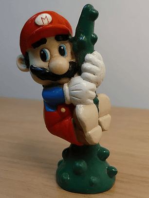 Mario Bros Vine Ending 1989 Figura Mini Nintendo Applause