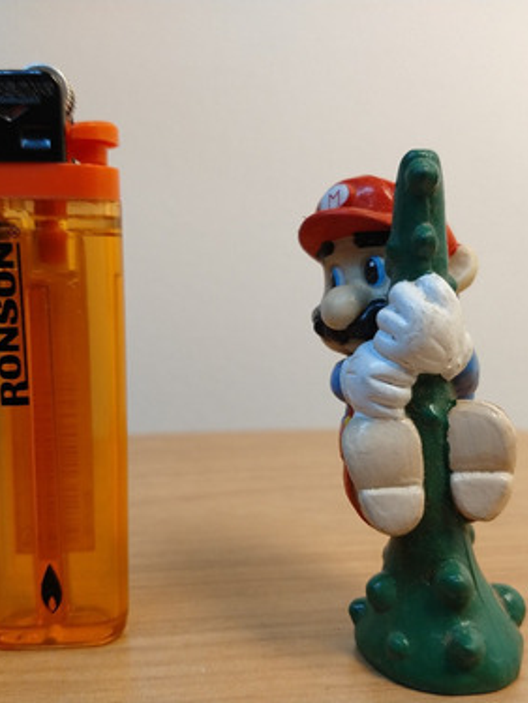 Mario Bros Vine Ending 1989 Figura Mini Nintendo Applause 2