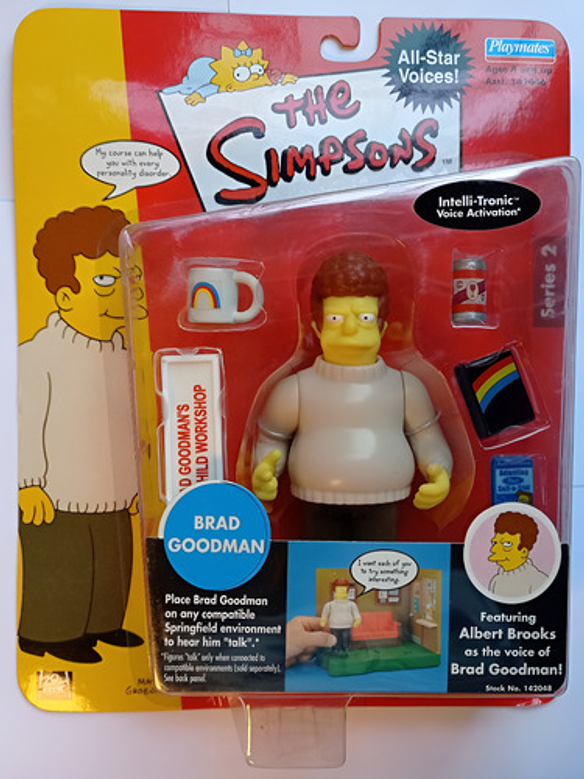Brad Goodman 2002 Simpsons World Of Springfield Celebrity 1