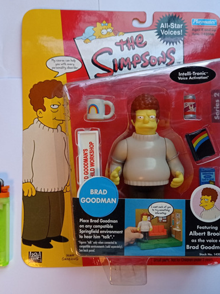 Brad Goodman 2002 Simpsons World Of Springfield Celebrity 2
