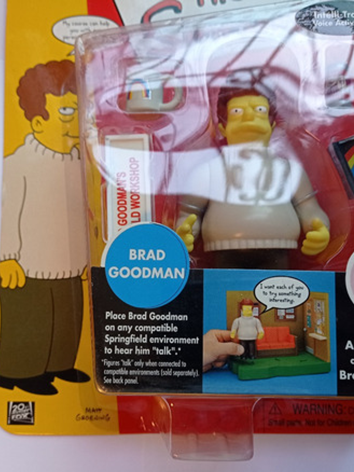 Brad Goodman 2002 Simpsons World Of Springfield Celebrity 4