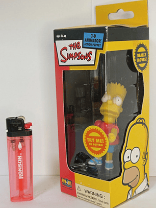 Mini Marioneta Bart 2003 Simpsons Fun4all Puppet