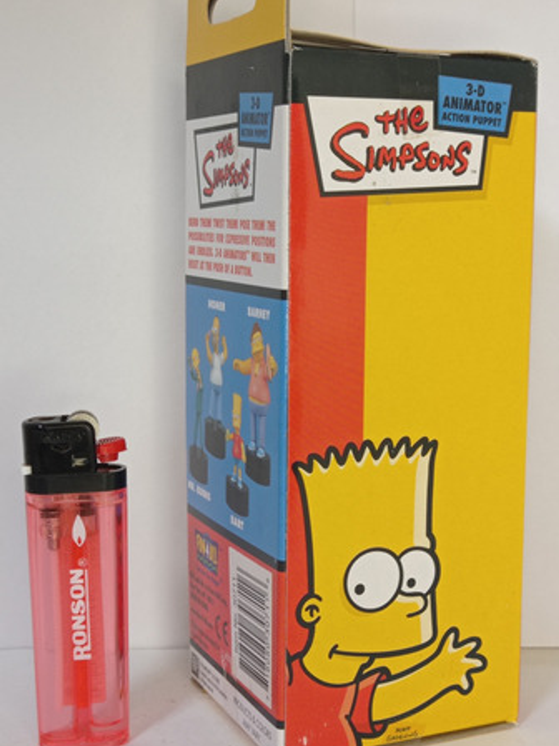 Mini Marioneta Bart 2003 Simpsons Fun4all Puppet 5