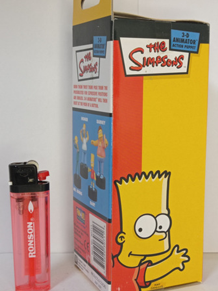 Mini Marioneta Bart 2003 Simpsons Fun4all Puppet 5