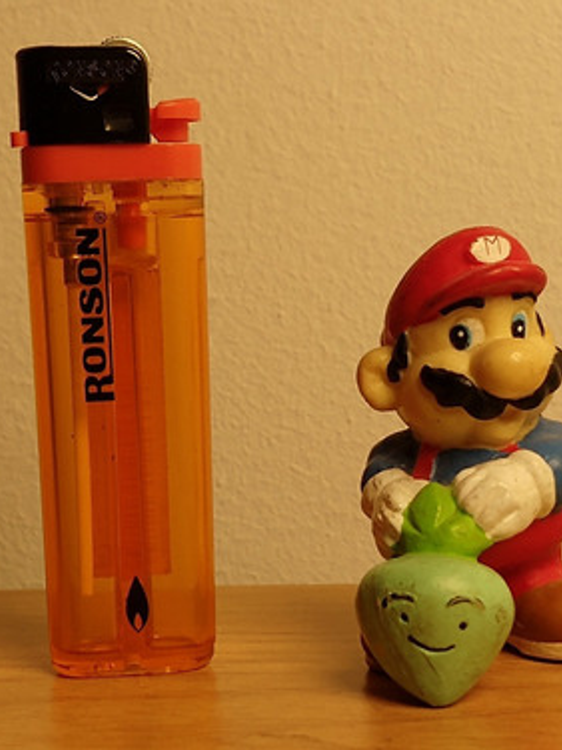 Mario Bros With Turnip 1989 Figura Mini Nintendo Applause 2