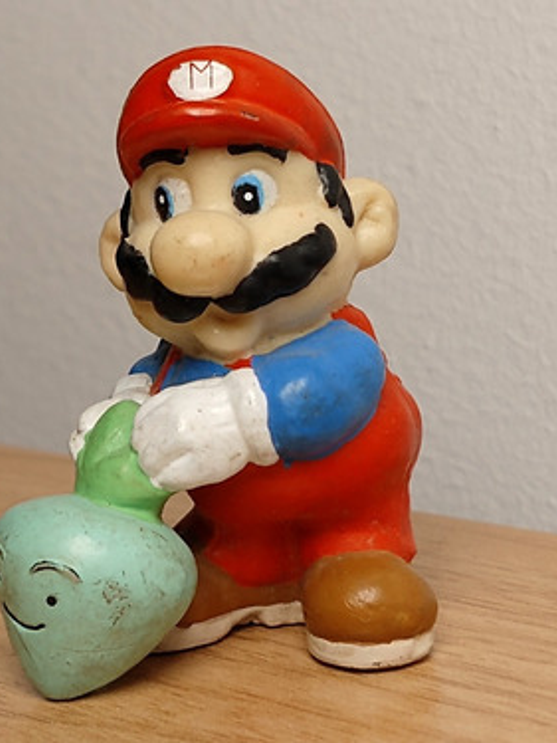 Mario Bros With Turnip 1989 Figura Mini Nintendo Applause 4