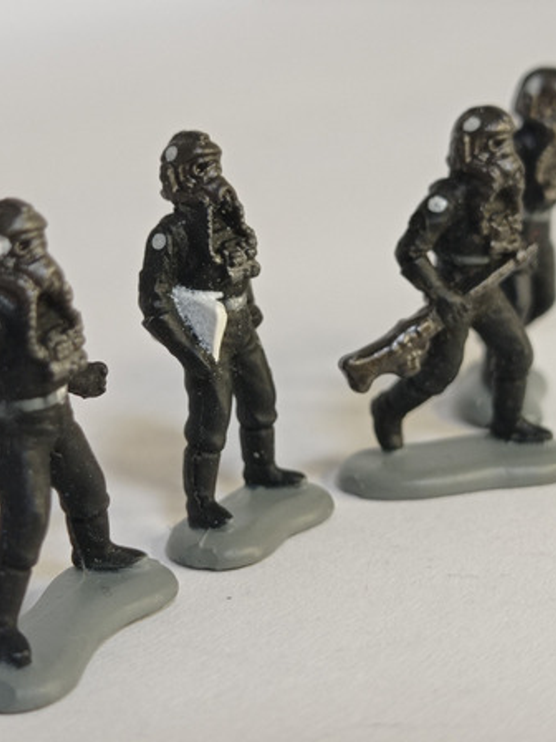 4x Imperial Pilots 90s Star Wars Micro Machines 2
