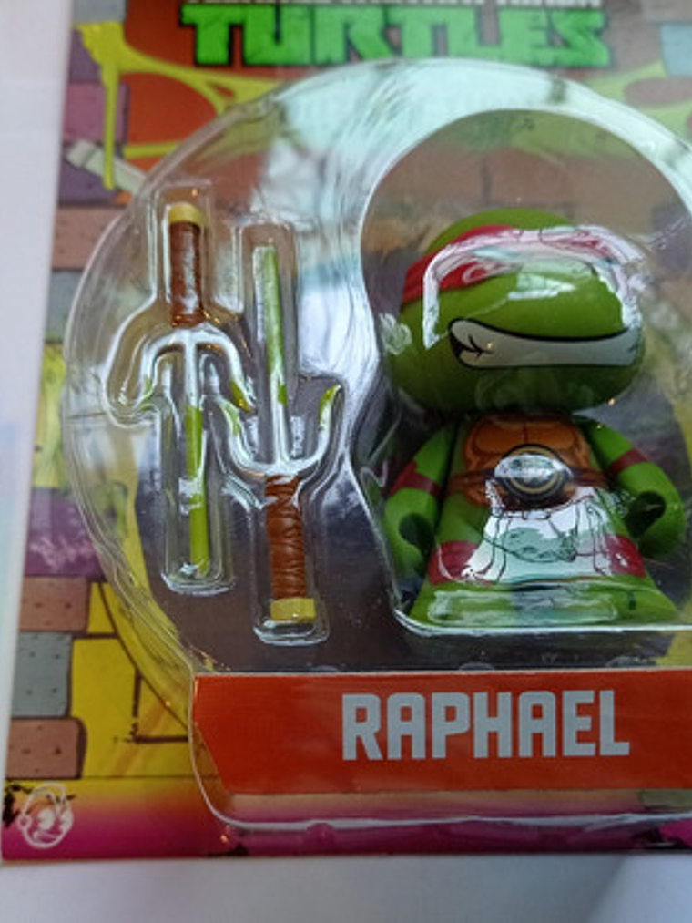 Raphael Kidrobot Tmnt Tortugas Ninja 2014 Glow In The Dark 5