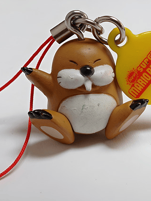 Monty Mole Charm 2012 Tomy Nintendo Super Mario Bros