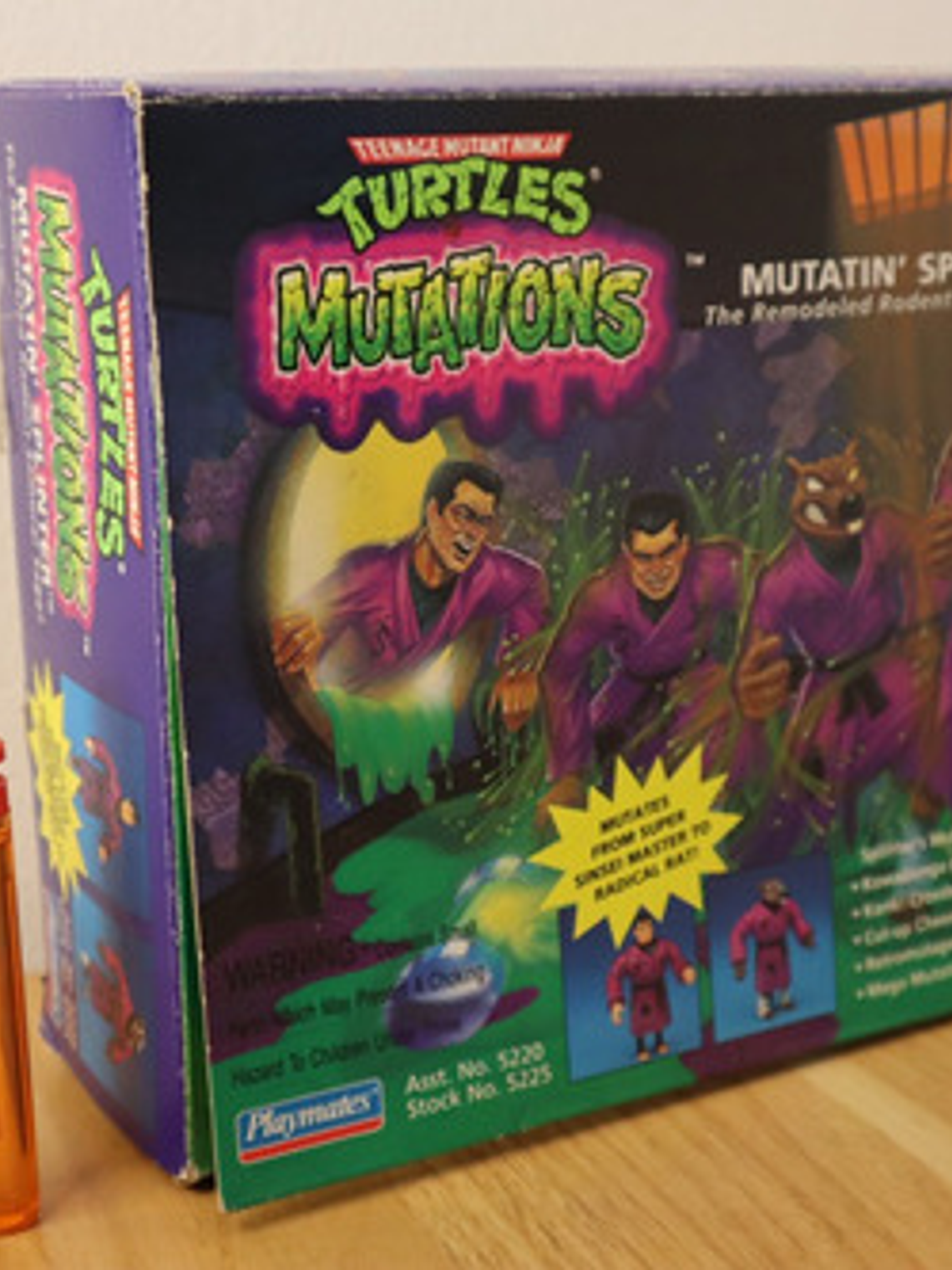 Mutatin Splinter 1993 Tmnt ! Mutations Ed. Japon 90s Vintage 2