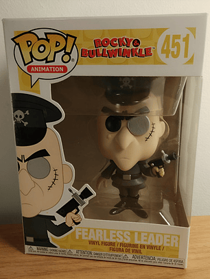 Fearless Leader Rocky & Bullwinkle Funko Pop #451