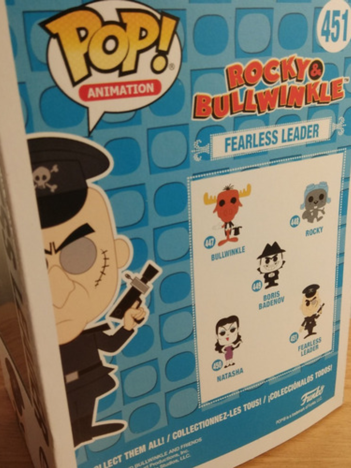 Fearless Leader Rocky & Bullwinkle Funko Pop #451 4
