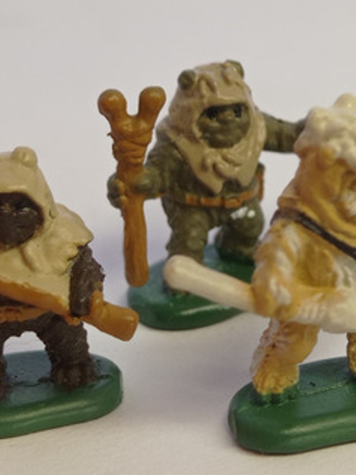 4x Ewoks 1994 Star Wars Galoob Micro Machines N2 2