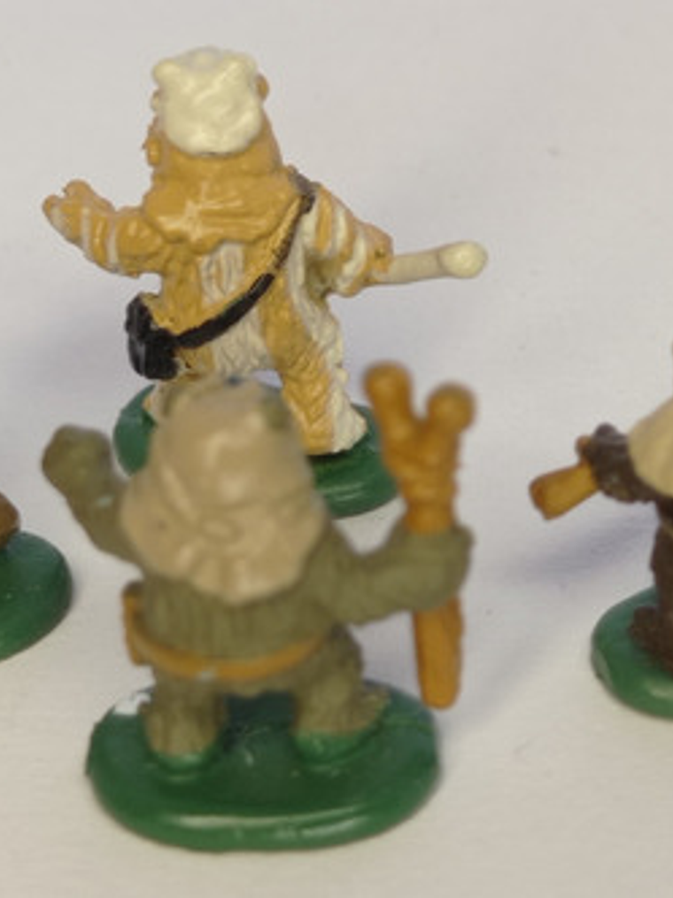 4x Ewoks 1994 Star Wars Galoob Micro Machines N2 3