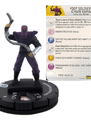 Foot Soldier (chain Kama) #010 Tmnt Ninja Turtles Heroclix
