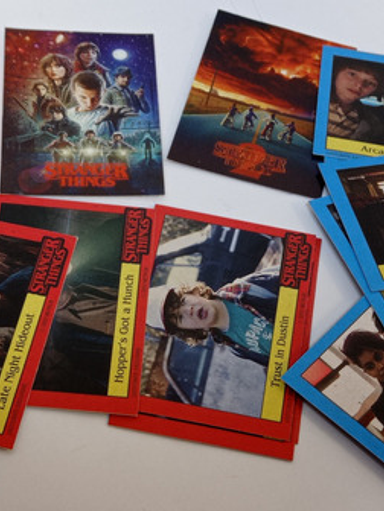 Sobre Cartas Stranger Things Netflix 4