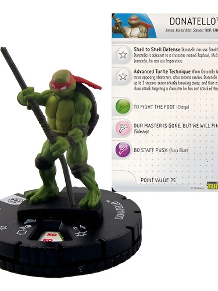 Donatello #003 Tmnt Teenage Mutant Ninja Turtles Heroclix 1