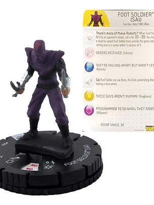 Foot Soldier (sai) #006 Tmnt Ninja Turtles Heroclix