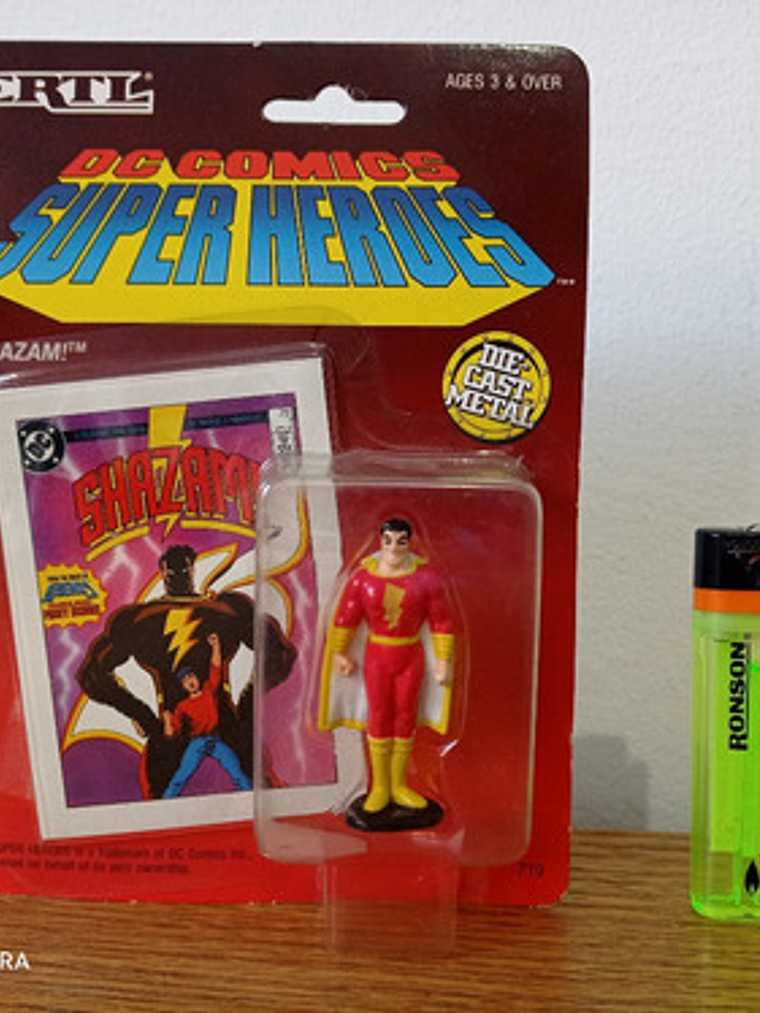 Shazam 1990 Diecast Metal Dc Comics Super Heroes 2