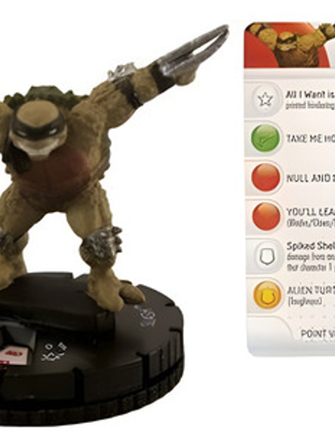Slash #016 Tmnt Teenage Mutant Ninja Turtles Heroclix 1