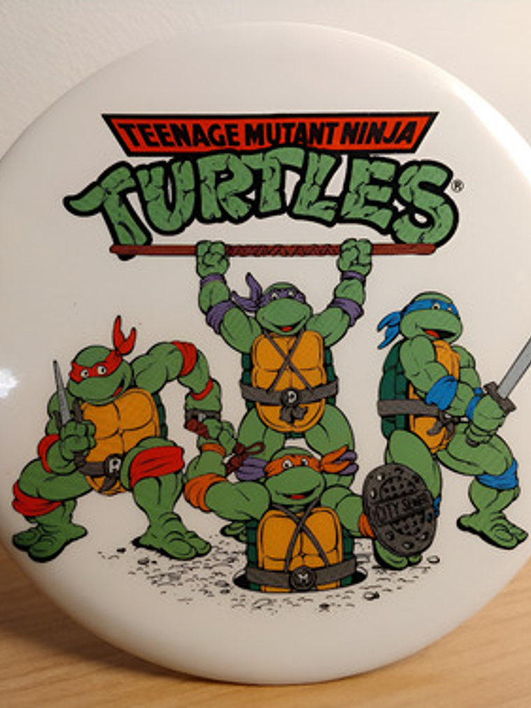 Pin De Sobremesa Tmnt 1990 Tortugas Ninja 90s 1