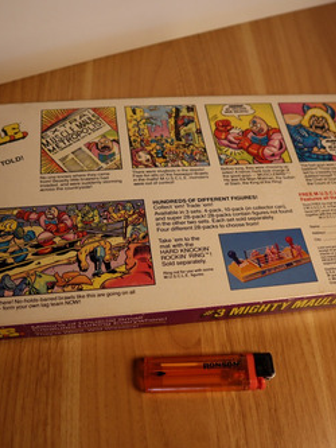 Caja 28 Minis Muscle 1985 Mattel Bandai Kinnikuman Miniatura 9