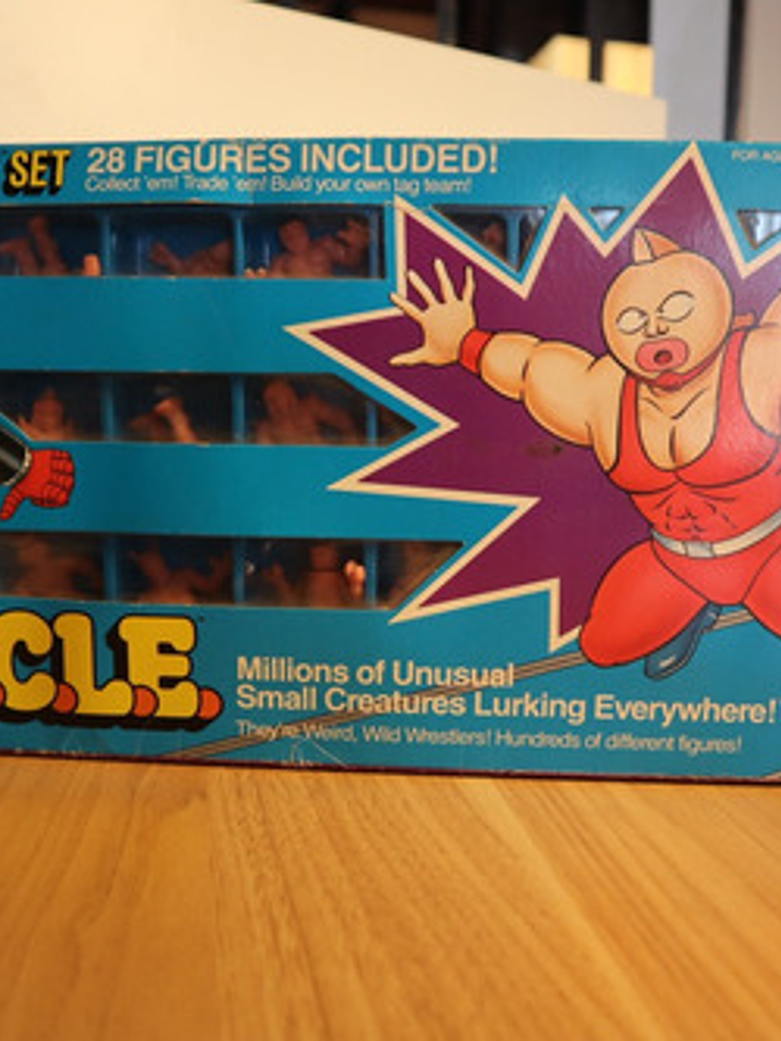 Caja 28 Minis Muscle 1985 Mattel Bandai Kinnikuman Miniatura 10