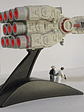 Rebel Blockade Runner Star Wars Galoob Micro Machines - Miniatura 4
