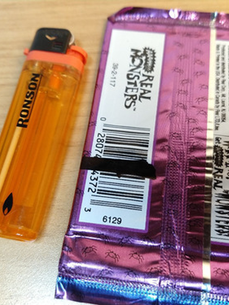 Sobre 6 Cartas 1995 Monstruos De Verdad Nickelodeon Monsters 3