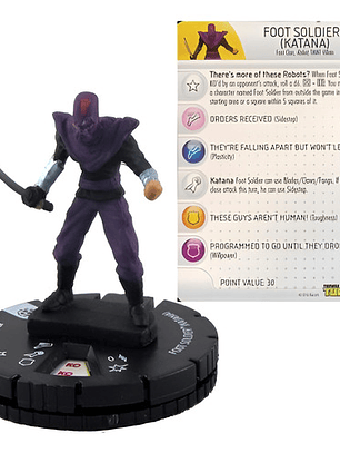 Foot Soldier (katana) #009 Tmnt Ninja Turtles Heroclix