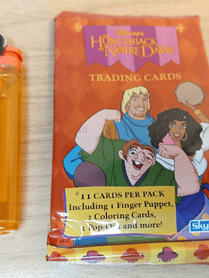 Sobre 11 Cartas Hunchback Of Notre Dame Disney Jorobado