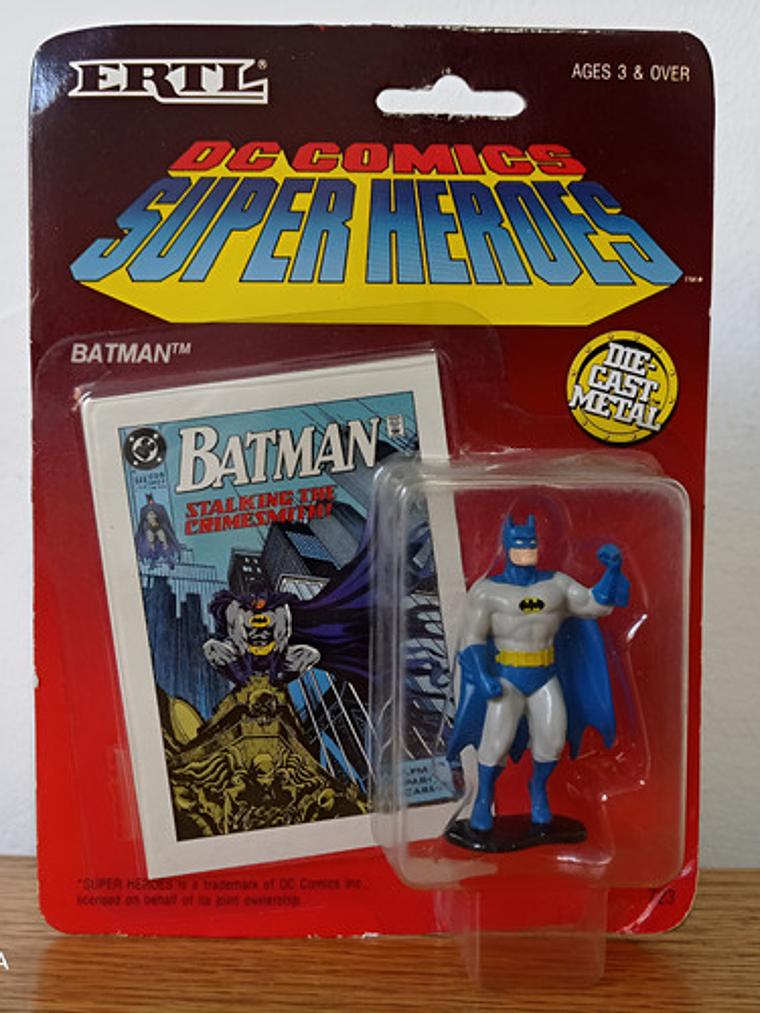 Batman 1990 Diecast Metal Dc Comics Super Heroes 1