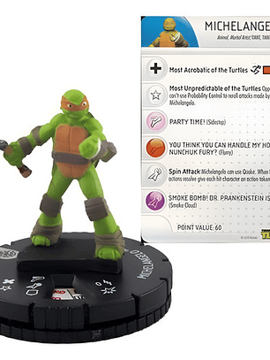 Michelangelo #026 Tmnt Teenage Mutant Ninja Turtles Heroclix