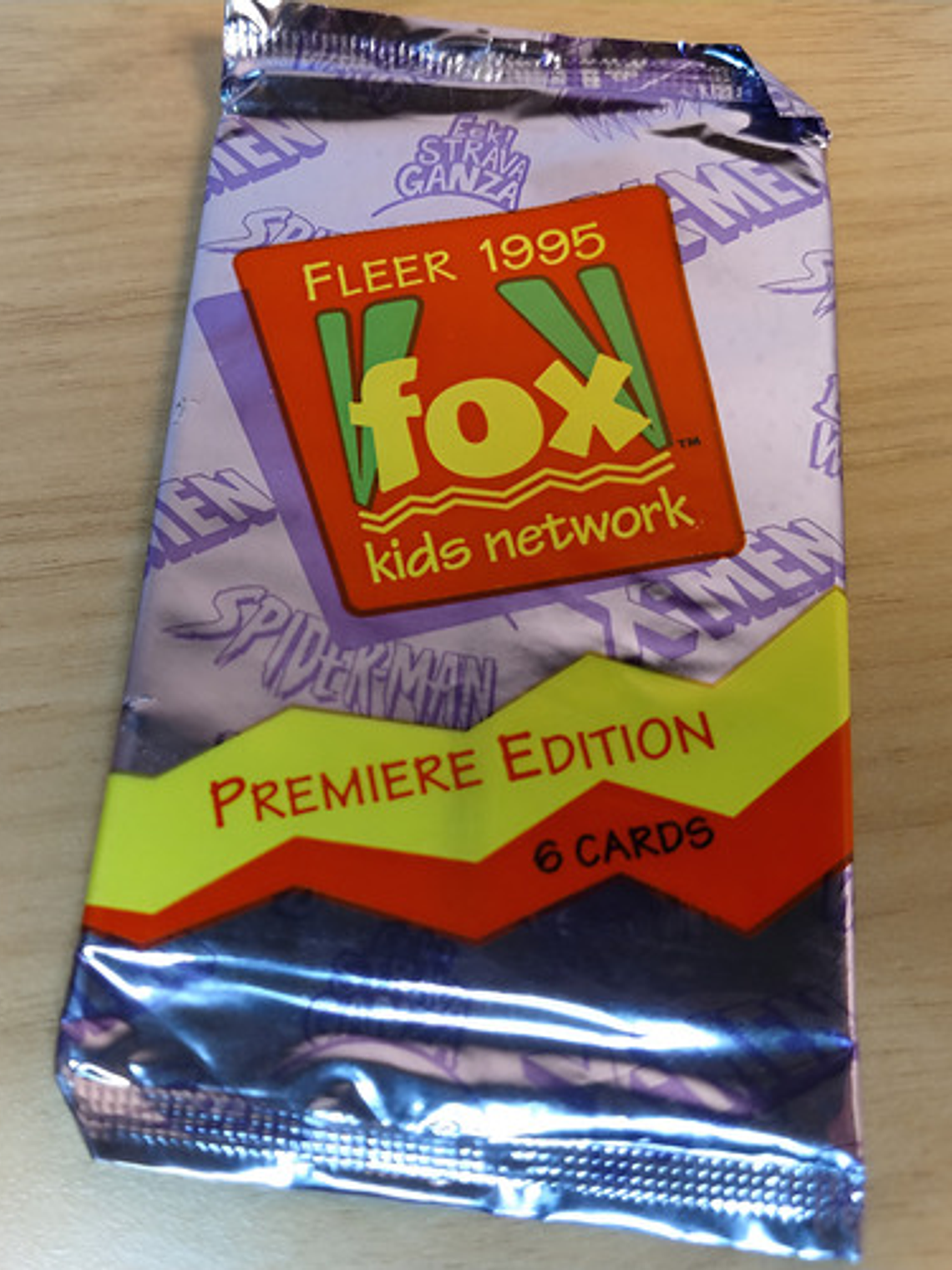 Sobre 6 Cartas Spider-man X-men Tick Eek 90s Fox Kids 1