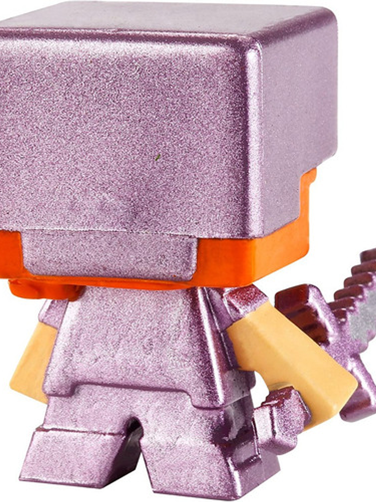 Figura Minecraft - Alex With Enchanted Armor - Mini Mattel 2