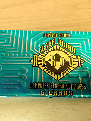 Sobre 6 Cartas Serie Reboot 90s Cgi