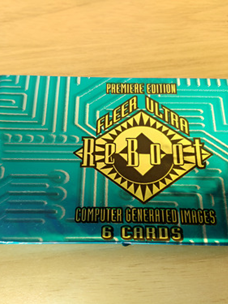 Sobre 6 Cartas Serie Reboot 90s Cgi 1
