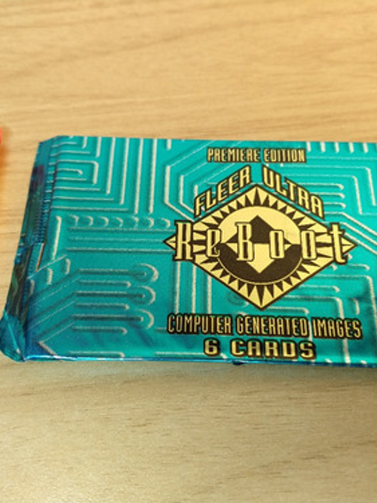 Sobre 6 Cartas Serie Reboot 90s Cgi 2
