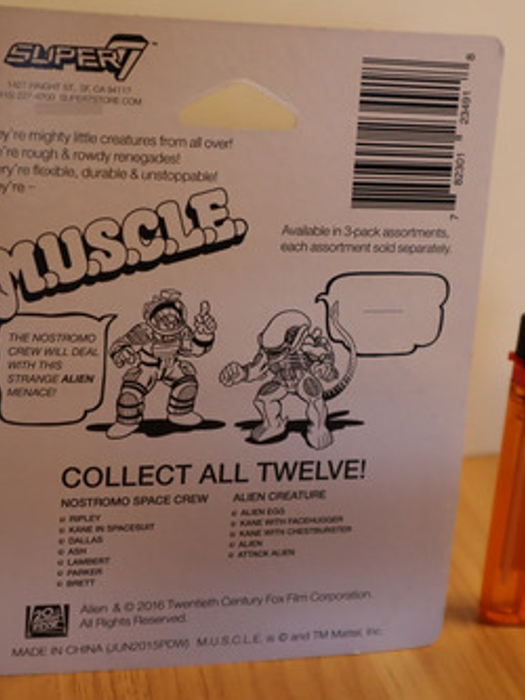 Miniaturas Alien Muscle 2016 Set C 3